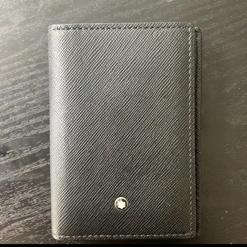 Mont-blanc card holder wallet